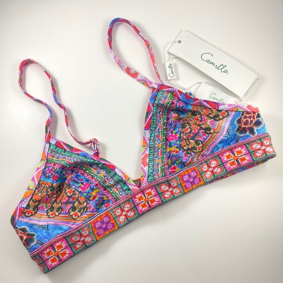 Camilla Other - NWT CAMILLA Zhu Jean Baby Soft Triangle Bra w/seam